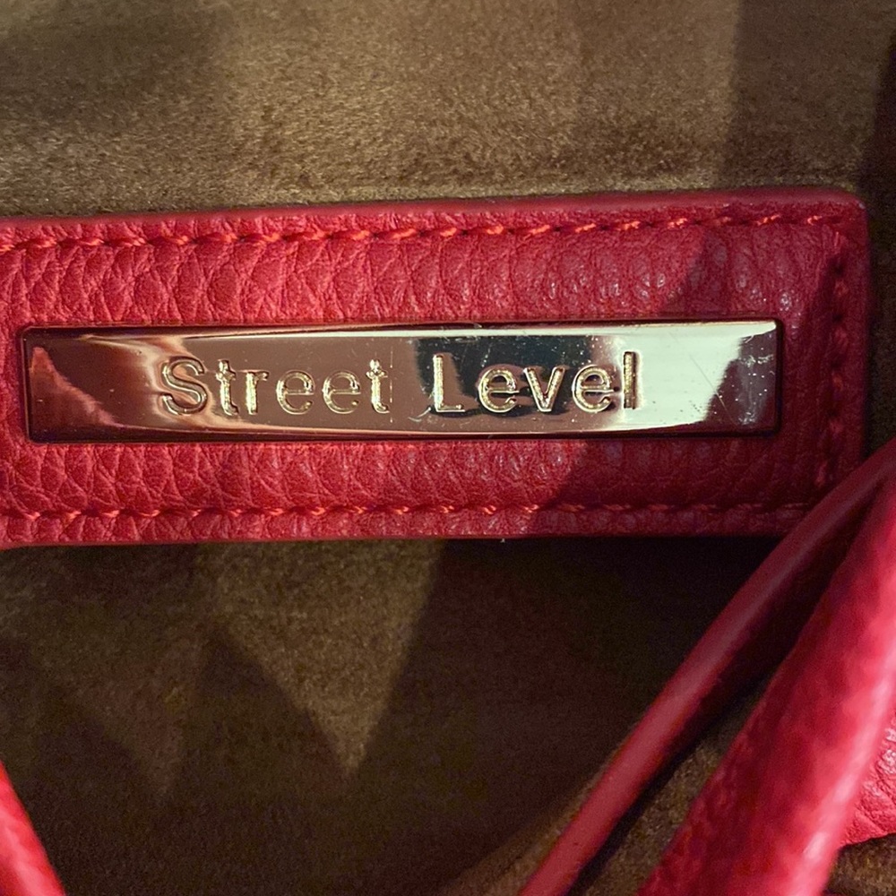 Red Drawstring Handbag - Picture 5 of 7
